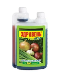 Удобрение Здравень АКВА Opti DOZA для лука и чеснока 1 л