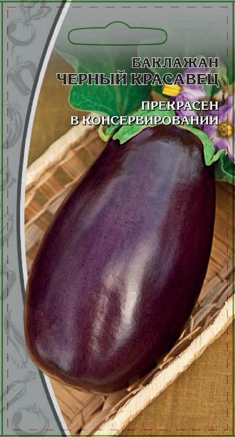 Баклажан Черный красавец 0
