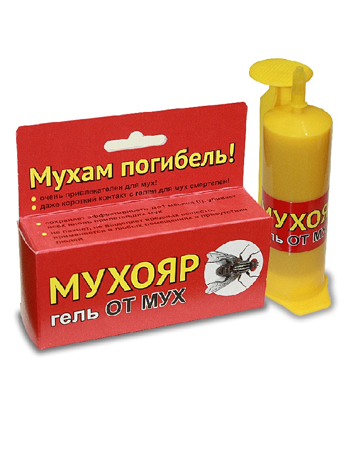 Мухояр гель от мух
